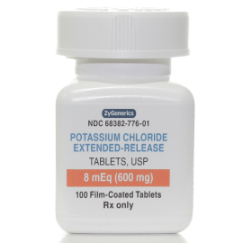 POTASSIUM CHLORIDE ER 600MG