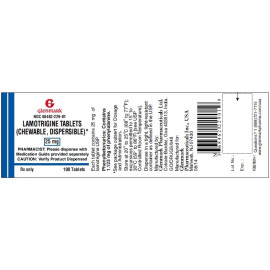 LAMOTRIGINE CHEWABLE 25MG