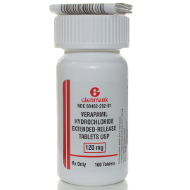 VERAPAMIL HCL DR 120MG