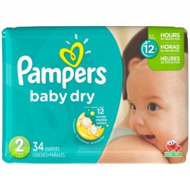 PAMPERS BABY DRY SIZE 2 